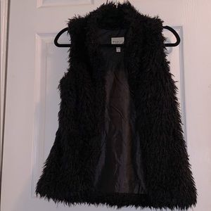Black Teddy Vest
